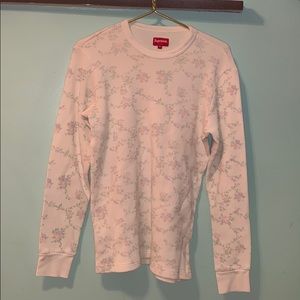 Supreme floral waffle thermal
